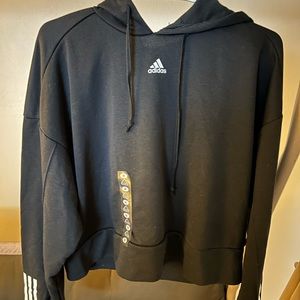 Cropped Adidas Hoodie